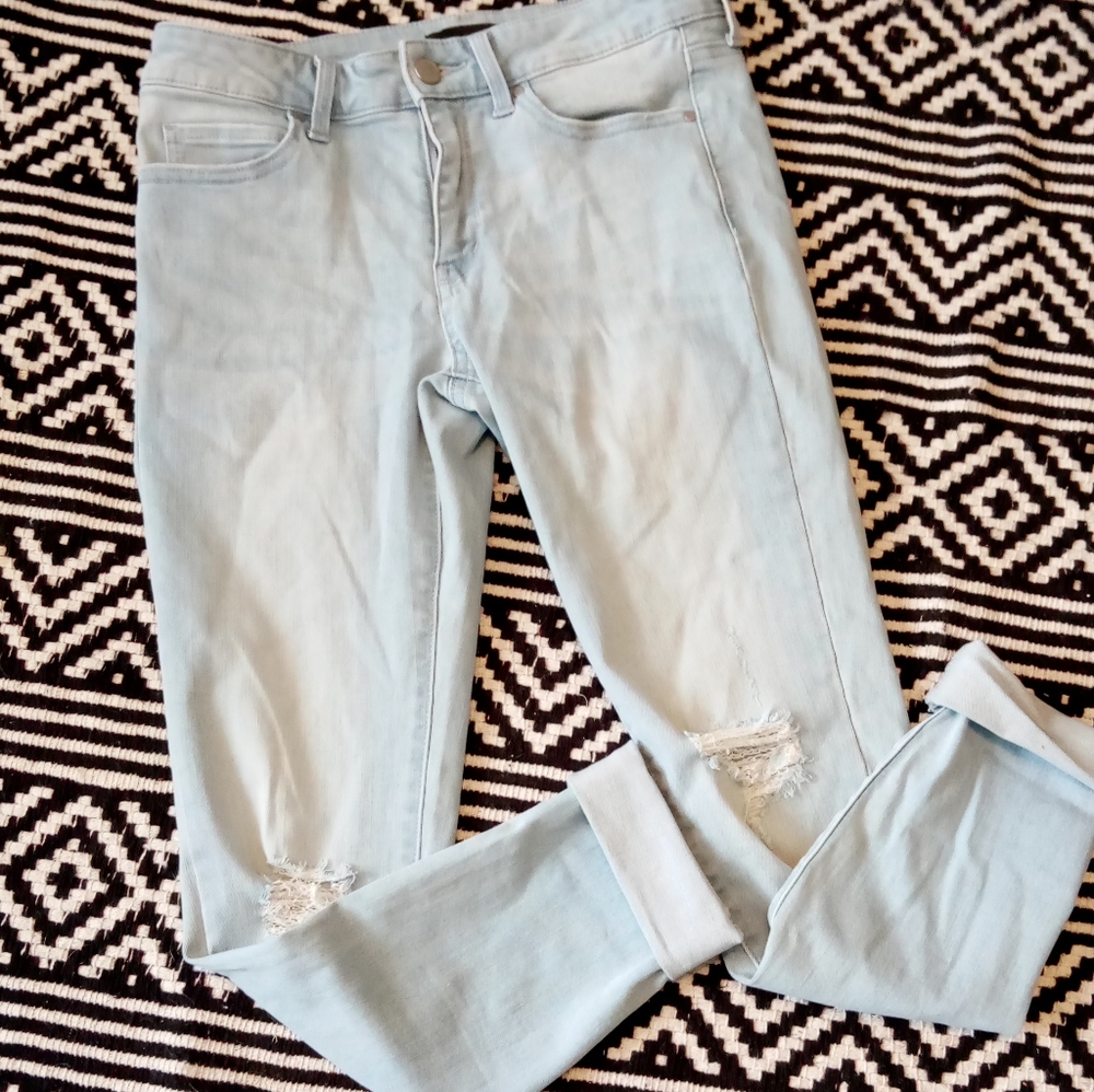 Uniqlo Skinny Jeans Light Wash